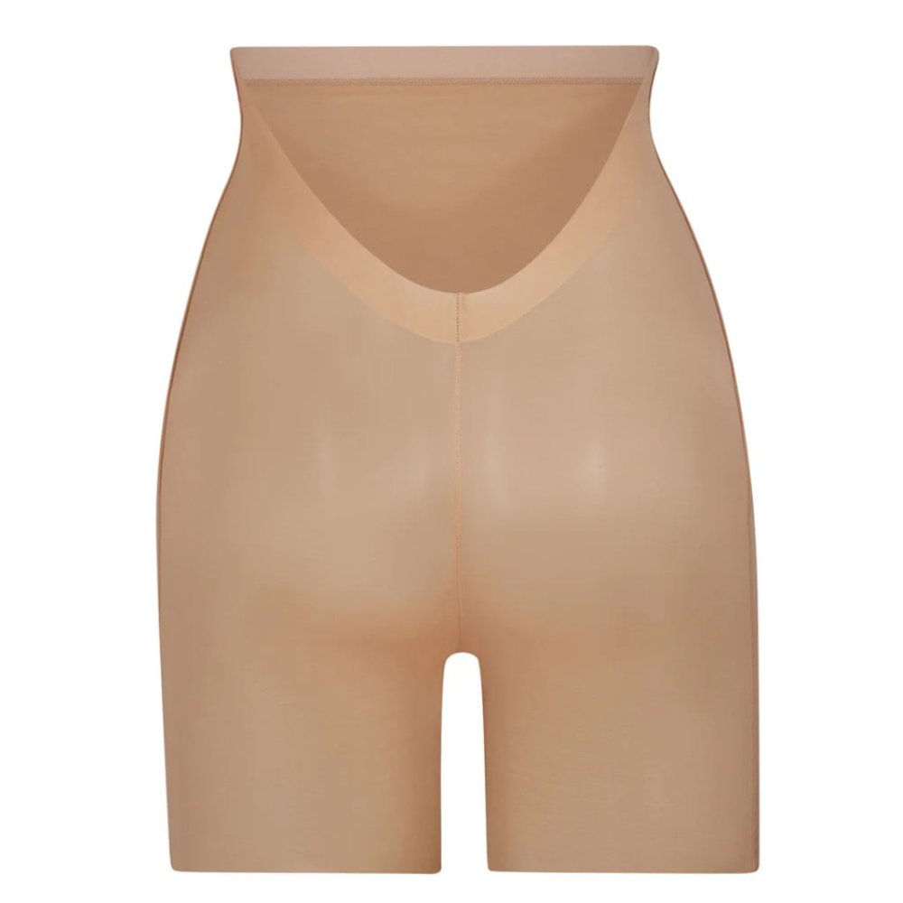 SKIMS Barely There Low Back Short, Clay, Size M